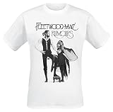 Fleetwood Mac Rumours Hombre Camiseta Blanco 100% algodón Regular