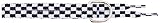 Vans VANS LACES 45', Cordones de zapatos, BLACK-WHITE CHECK, One size