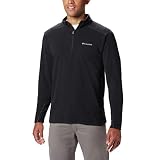 Columbia Klamath Range 2 Half Zip, Sudadera De Forro Polar Hombre, Black, M
