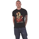 Korn - Camiseta con logo 'Follow The Leader', unisex, color negro, talla M