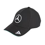 adidas Unisex Adulto Mercedes - Amg Petronas Formula 1 Team Driver Hat, Black, M-L