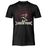 CRAZY FOR ROCK Camiseta oficial de Linkin Park Vintage Meteora. Camiseta unisex de algodón. Talla regular para adulto y niño, Negro , S