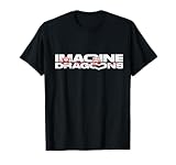 Oficial Imagine Dragons Exclusive Warp Hands Negro Camiseta