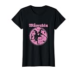 Måneskin Ojo de pez Rosa Camiseta, Mujer, Negro, M