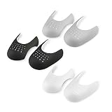Relota 3 Pares Escudo de Zapatos, horma de zapato Protectores para Zapatillas de Deporte, Arrugas de Zapatos Antiarrugas, Prevenga Hendidura Pliegue del Calzado Deportivo para hombres y mujeres, 35-39