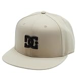 Dcshoes DC Empire, Gorra con Ajuste Posterior a Presión para Hombre Blanco