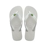 Havaianas Top Brasil FlipFlop Unisex adulto White 37 EU