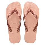 Havaianas - Top Tiras Mujer, Chanclas | Tiras Metalizadas, Brillo Sutil, Formato Top, Antideslizante, 3 Colores, Ligera, Mujer