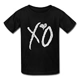 Flip rings Custom XO The Weeknd Men's tee Shirt Fashion Cotton Short Sleeve T-Shirt
