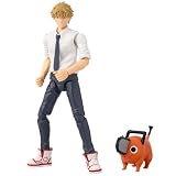 ANIME HEROES - Chainsaw Man - Figura de acción de Denji y Pochita
