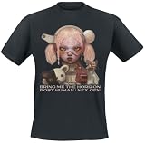 Bring Me The Horizon Next Gen Cover Hombre Camiseta Negro 100% algodón Regular