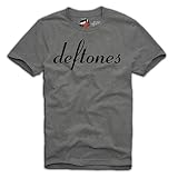E1SYNDICATE DEFTONES T-SHIRT NIRVANA KORN ROCK METAL S-XL GREY