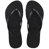 Havaianas Slim Flatform FlipFlop Mujer Black 33 EU