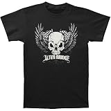 FEA Camiseta para hombre con logotipo de Alter Bridge Skull with Wings, Negro -, X-Large