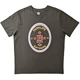 Blur T Shirt Parklife Beermat Band Logo Nuevo Oficial De Los Hombres Verde Size M