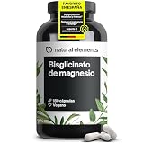 Glicinato de magnesio - 300 mg de magnesium elemental/dosis diaria - suministro para 2 meses con 180 cápsulas - magnesio quelado - inocuo para el estómago, vegano, de alta dosificación