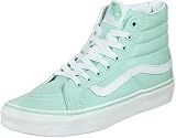 Vans - Sk8-hi Slim, Zapatillas Altas Unisex Adulto, Verde (Gossamer Green/Blanc De Blanc), 38.5 EU