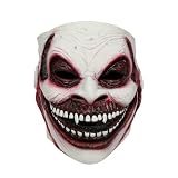 SINSEN The Fiend Bray Wyatt - Máscara de demonio aterradora con banda elástica realista para Halloween, cosplay, accesorios para adultos