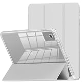 INFILAND Funda para Lenovo Idea Tab 11 Pulgadas TB336ZU/336FU 2025 / Moto Pad 2026,Cubierta Inteligente Protectora Transparente con Soporte, Ultrafina [Auto Wake/Sleep] (Plata)