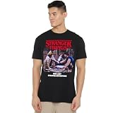 Stranger Things One Last Strange Adventure Camiseta Unisex, Negro, XL