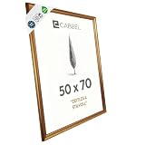 CABBEL Marco de Fotos Vintage Dorado 50x70 cm AVI – Portafotos Barroco Antiguo