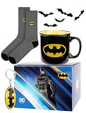 DC Comics Batman Calcetines Hombre & Taza - Regalo Superheroes 40-45 | Ideas De Cumpleaños, Socks Altos