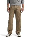 Wrangler Authentics Pantalones Casuales para Hombre, Military Khaki Ripstop, 36W / 32L