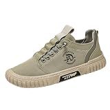 Zapatillas de Lona Verano Running Hombre - Hombre Vestir Casual Zapatillas Deportivas Zapatillas De Running Hombre Skate Shoes Zapatos De Casual Running Shoes Zapatos cómodos de Malla para Caminar