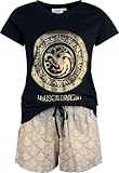 Juego de Tronos House of The Dragon Mujer Pijama Multicolor 100% algodón Regular
