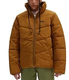 Vans Chaqueta de invierno Foundry Puff MTE Talla M Mujer Marrón Golden Brown