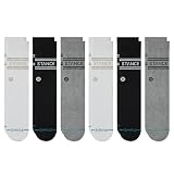 Stance Vital, pack de 6 calcetines largos para hombre y mujer
