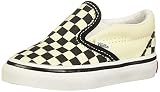 Vans Classic Slip-on, Zapatillas Unisex niños, Blanco Black And White Checker White, 34 EU