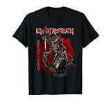 Iron Maiden Senjutsu Eddie Red Circle Camiseta