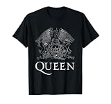 Logotipo Oficial de Queen Classic Crest Camiseta