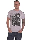 Radiohead - Camiseta con Logotipo para Hombre, Color Gris, Gris, XXL