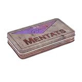 Toynk Fallout Grape Mentats - Réplica de lata de almacenamiento | Organizador de platos de metal para joyas, accesorios y más