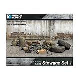 Rubicon Models 1/56 scale/28mm Allied Stowage set #1 by [AFV not included]