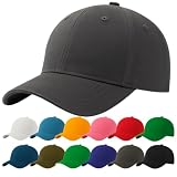 4sold Gorra Hombre 100% Algodón – Ajustable, Ligera, Transpirable Verano, Deporte y Uso Diario – Estilo Clásico sin Logo, Cómoda y Adecuada para Exterior
