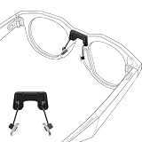 HiBloks - Almohadillas de nariz para gafas compatibles con Oakley Meta HSTN, soporte de nariz antideslizante de silicona para Oakley Meta Hstn, cómodas almohadillas extraíbles para puente de nariz