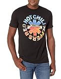 Red Hot Chili Peppers Official Californication Asterisk T-Shirt Camiseta, Negro, L para Hombre