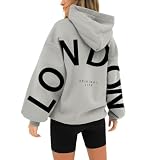 ofertas del dia Sudaderas Adolescentes Chicas Sudadera Larga Cremallera Mujer Sudadera Vestido Rosa Chaqueta Trail Running Mujer Jersey De Punto Blanco Mujer ofertas flash del dia sudadera lisa