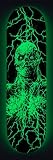 Santa Cruz Stranger Things Vecna Tablas de Skate de 21.6 cm x 81.8 cm de Arce con Gráficos Que Brillan en la Oscuridad