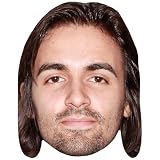 Jay Weinberg (Long Hair) Mascaras de Personajes Famosos, Caras de Carton