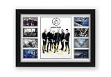 AllStarMedia Tribute to Linkin Park - Póster inspirado en rock | Arte de pared estilo fan art | Regalo musical premium y elegante obra de arte de decoración del hogar | Impresión de edición limitada |
