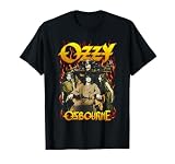 OZZY Osbourne Red Flame Camiseta