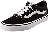 Vans Ward, Zapatillas Unisex niños, Black and White, 36.5 EU