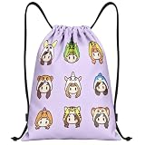 BirthZan Twice Merch Bolsa Impermeable,Twice Mochila Cuerdas