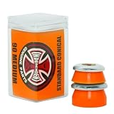 Independent Truck Co. Standard Conical Cushions Orange Skateboard Bushings - 2 Pair with Washers - 90a by Independent