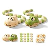 Yntegrity Magnetic Snake Game Eating Itself(Beige+Green)