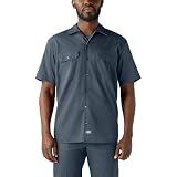 Dickies Short - Camisa para Hombre, Color Azul (Air Force), Talla S